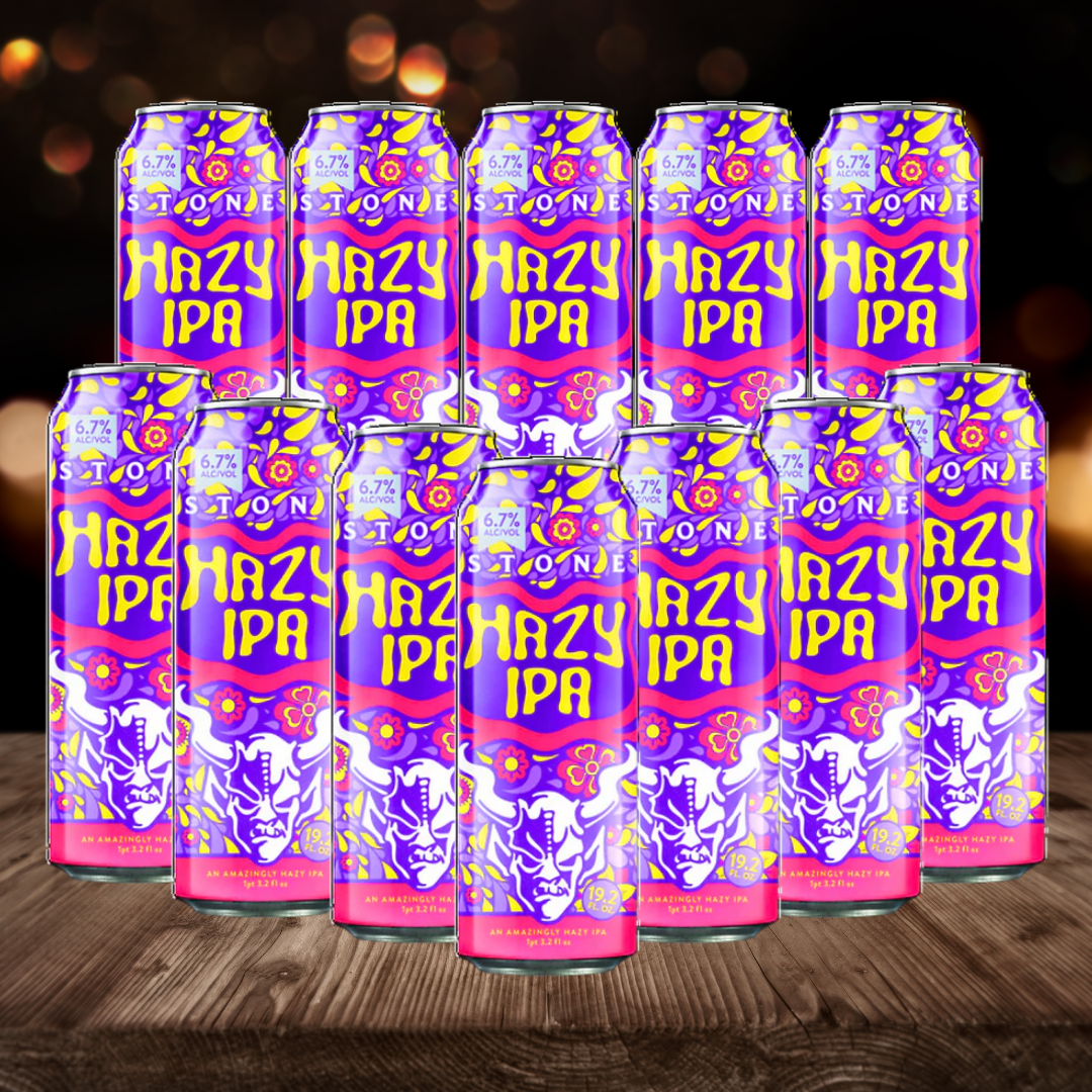 Stone Brewing American Hazy IPA 568ml Cans - 6.70% ABV (12 Pack) - BEERHUNTER
