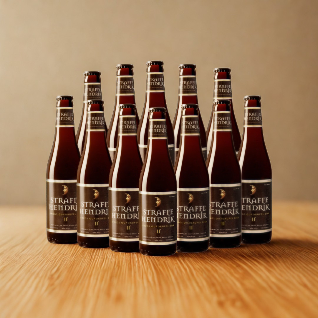 Straffe Hendrik Abbey Quadrupel Belgian Quadrupel 330ml Bottles - 11.00% ABV (Multipack)
