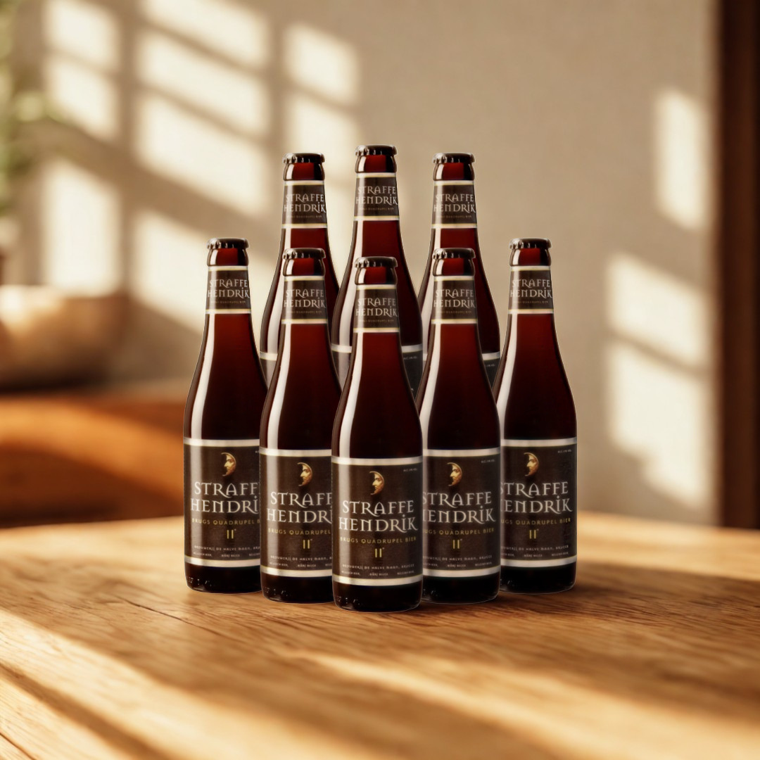 Straffe Hendrik Abbey Quadrupel Belgian Quadrupel 330ml Bottles - 11.00% ABV (Multipack)
