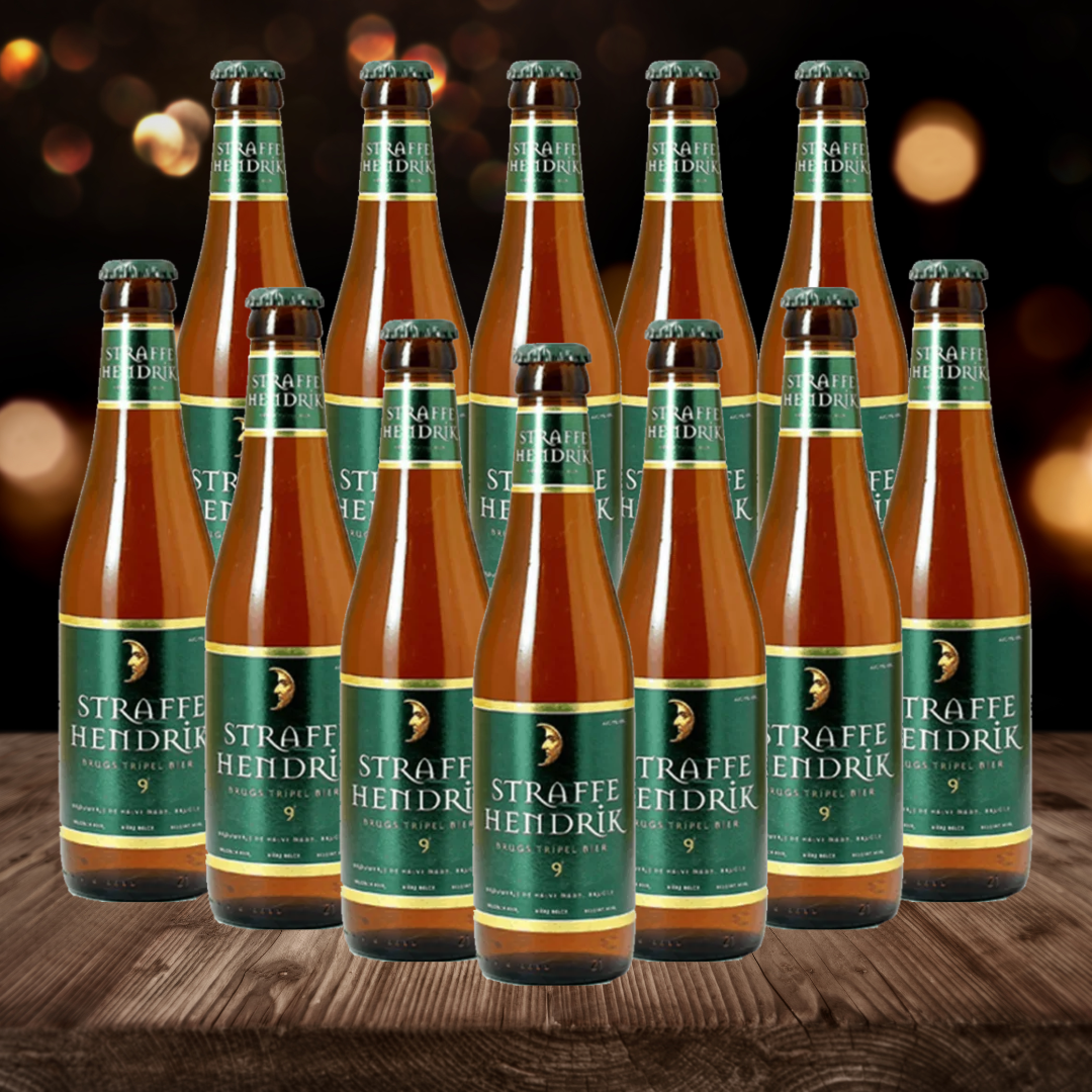 Straffe Hendrik Abbey Tripel Belgian Tripel 330ml Bottles - 9.00% ABV (12 Pack) - BEERHUNTER