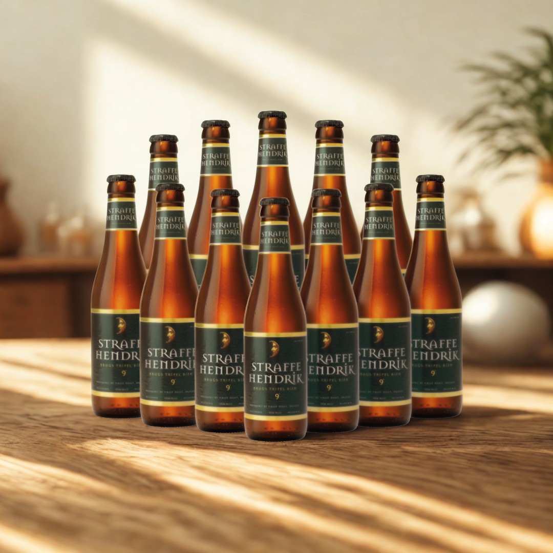 Straffe Hendrik Abbey Tripel Belgian Tripel 330ml Bottles - 9.00% ABV (Multipack)