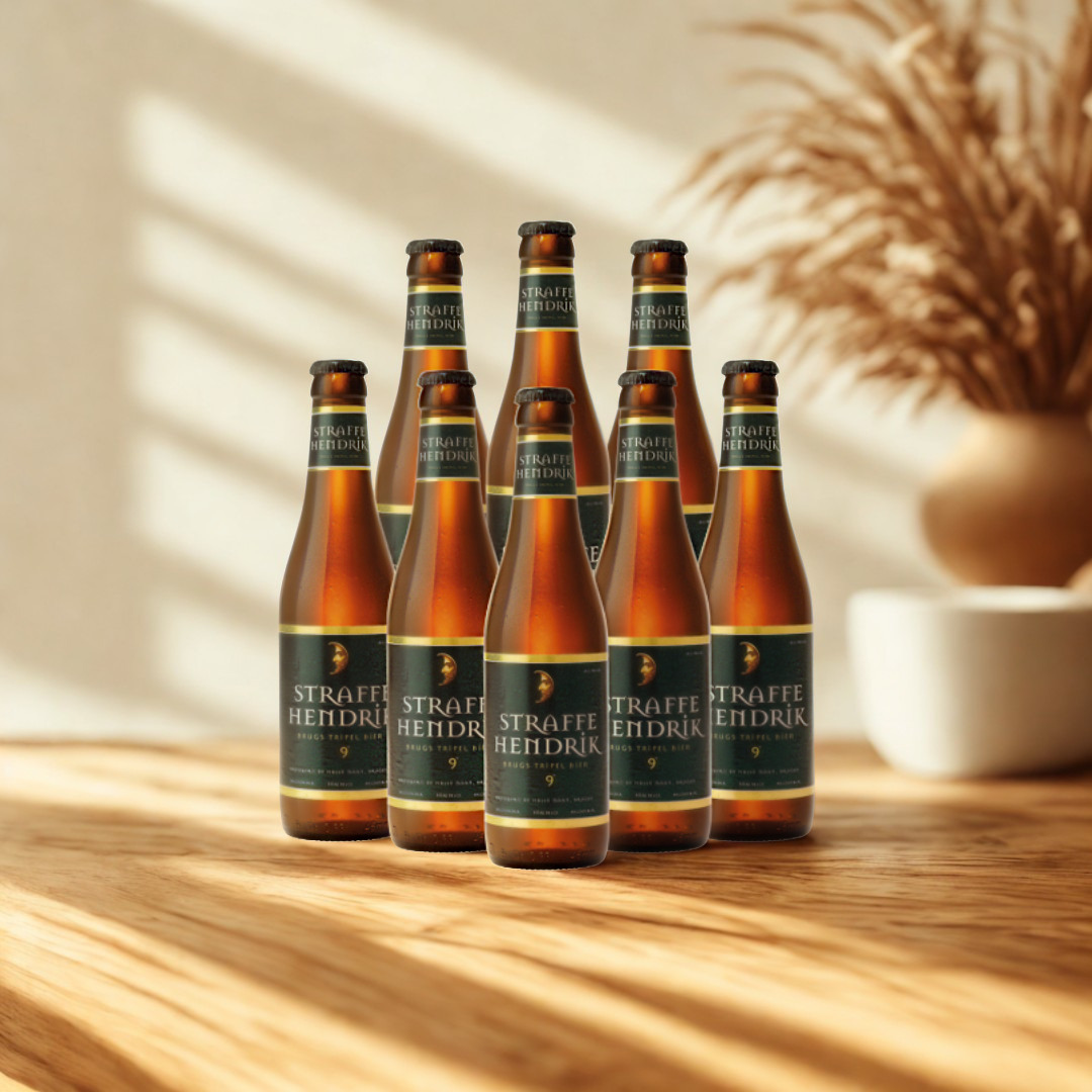 Straffe Hendrik Abbey Tripel Belgian Tripel 330ml Bottles - 9.00% ABV (Multipack)