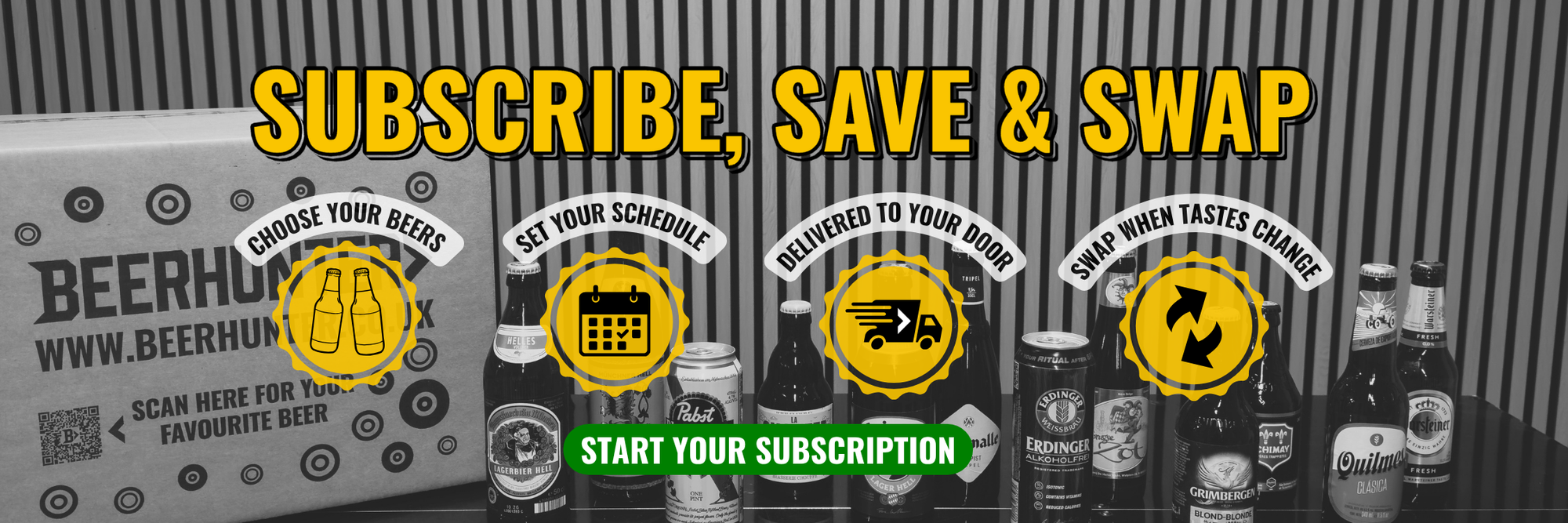 Subscribe & Save Beer Delivery | Beerhunter UK - BEERHUNTER