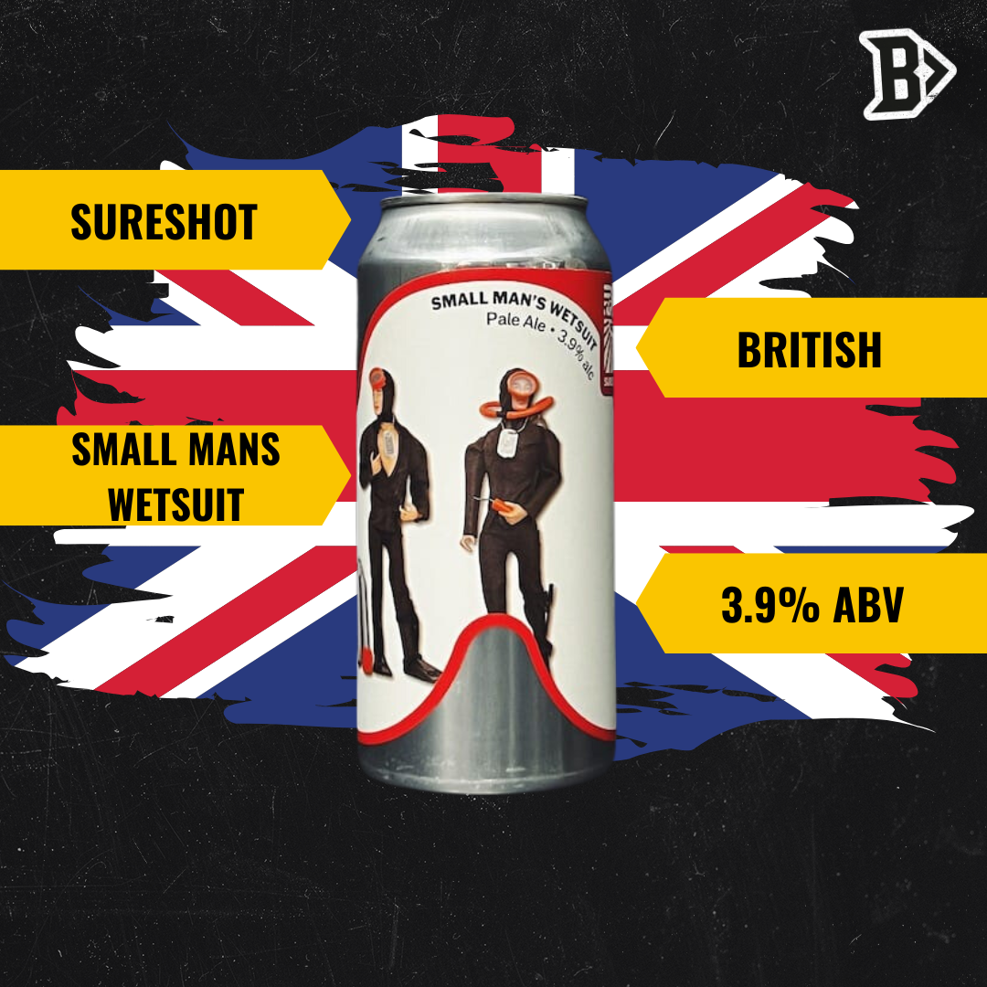 Sureshot Small Mans Wetsuit British Pale Ale - 3.9% ABV (12 Pack)