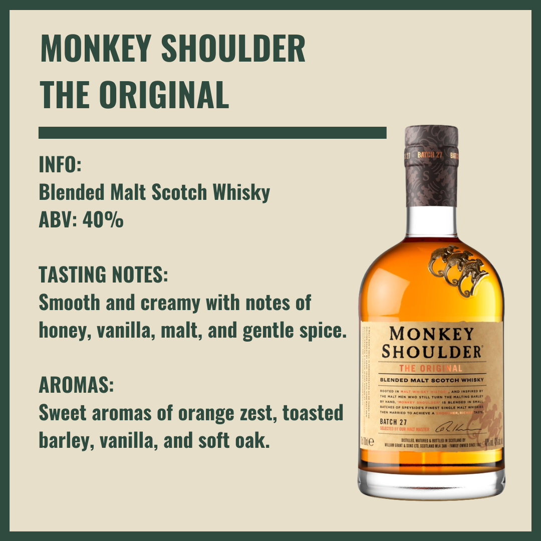 Personalised Monkey Shoulder "The Original" Whisky Gift Box - 70cl 40% ABV