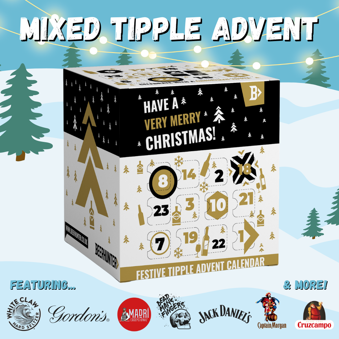 The Mixed Tipple Advent Calendar 2024 - With Wine, Beer, Spirits & Cocktails (24 Pack) - BEERHUNTER