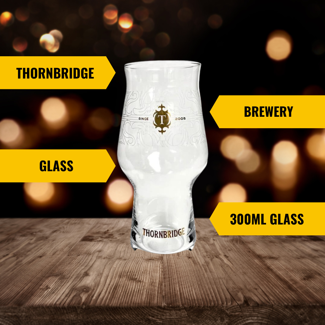 Thornbridge Official Craft Master 300ml Glass - BEERHUNTER