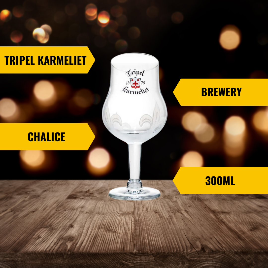 Tripel Karmeliet 300ml Glass - BEERHUNTER