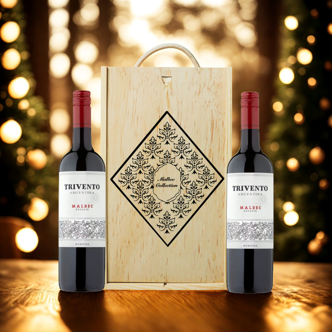Personalised Trivento Malbec Classic Wine Gift Set Collection