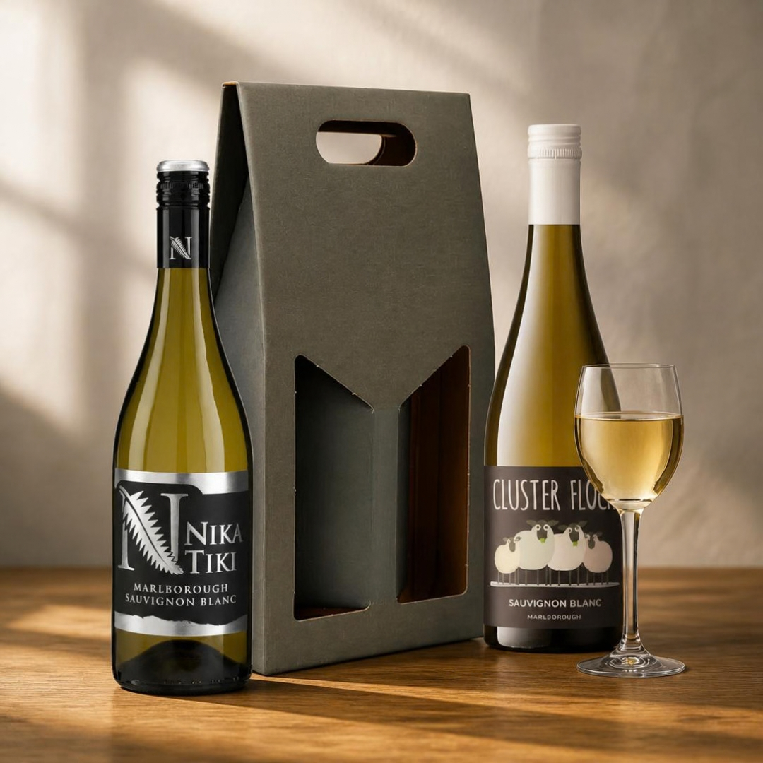 Marlborough Sauvignon Blanc Classic White Wine Gift Sellection – 12.5% ABV (2 x 75cl)