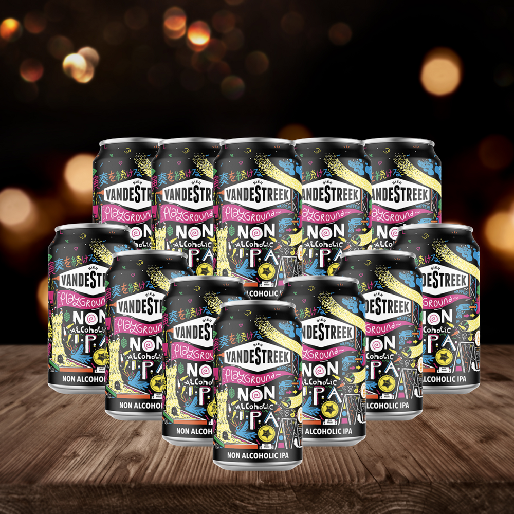 VandeStreek Playground Dutch Non-Alcoholic IPA 330ml Cans - 0.5% ABV ...