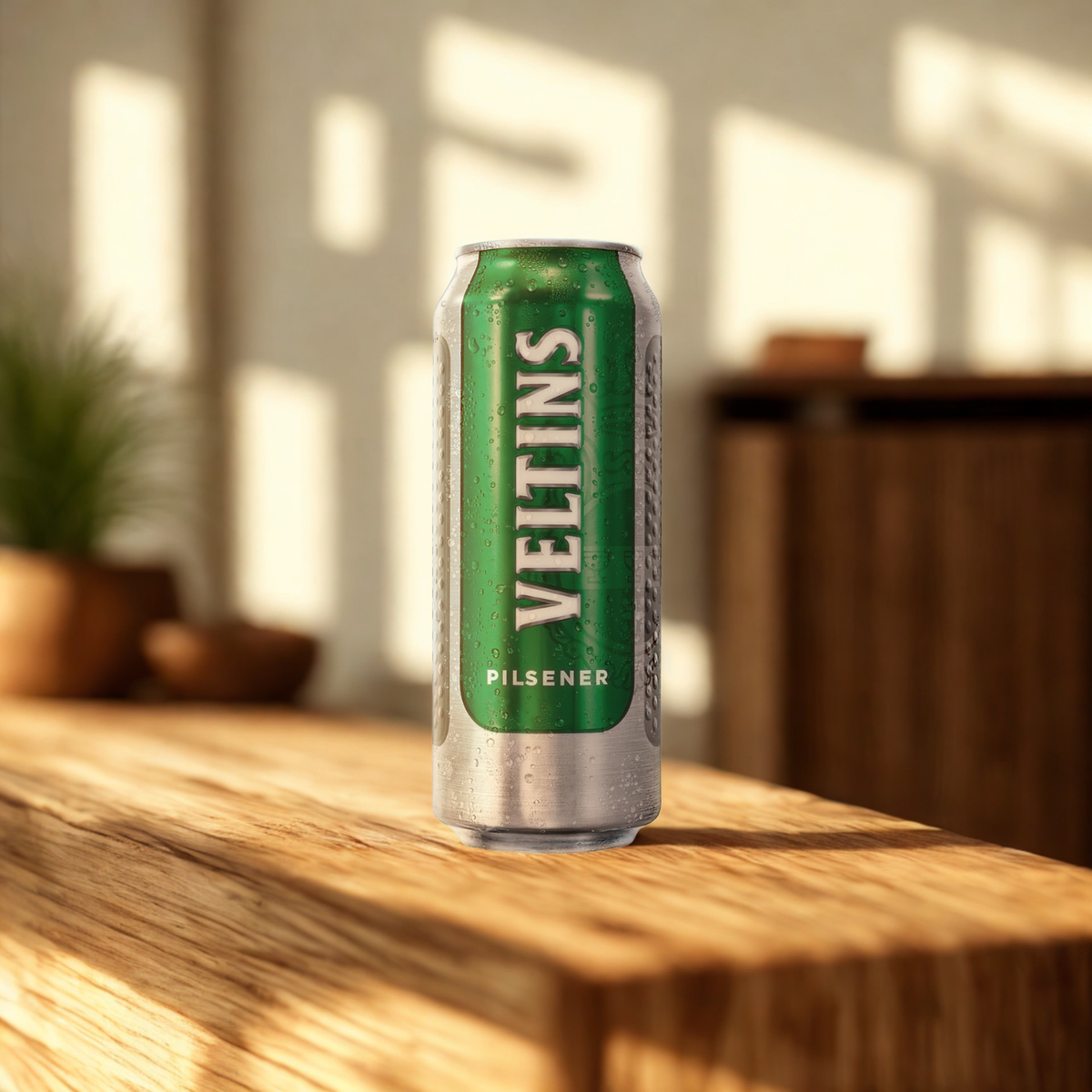 Veltins German Pilsener Gift Pack 500ml Cans with Free Tulip Glass – 4.8% ABV (3 Pack)