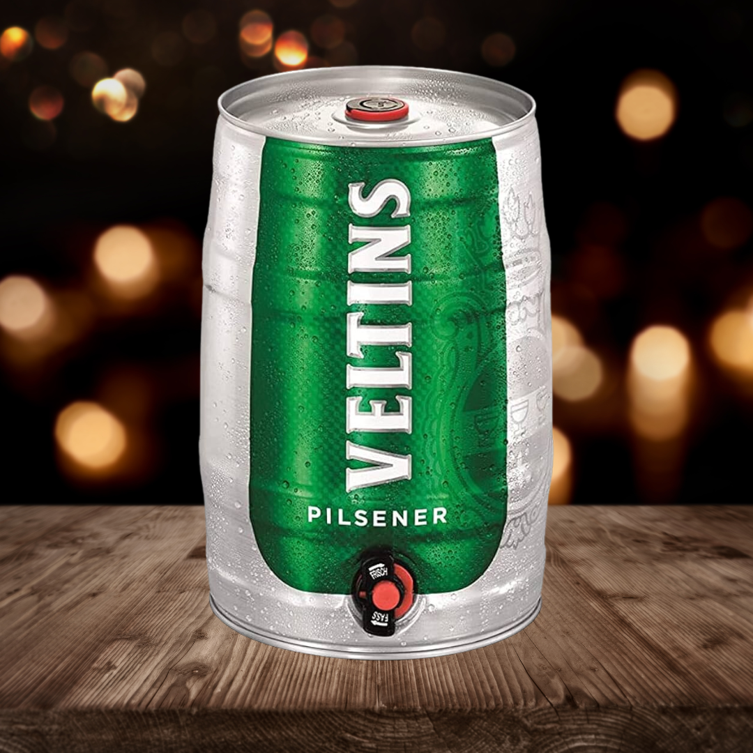 Veltins Premium German Pilsner 5ltr Mini Keg - 4.8% ABV - BEERHUNTER