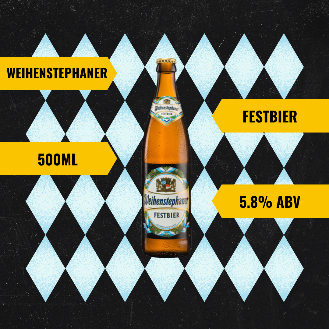 Weihenstephaner Festbier 500ml Bottles - 5.8% ABV (Multipack)