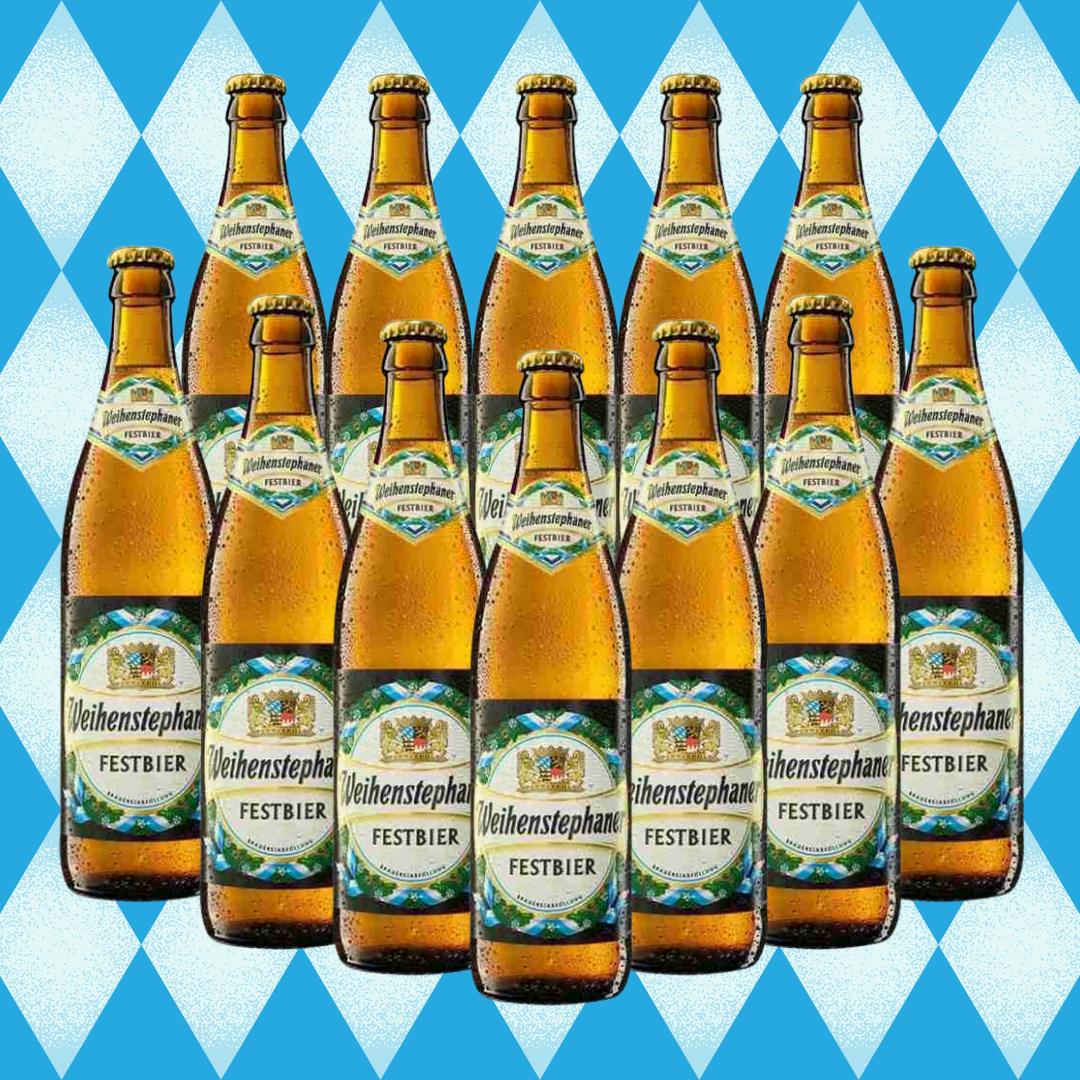 Weihenstephaner Festbier 500ml Bottles - 5.8% ABV (12 Pack) - BEERHUNTER