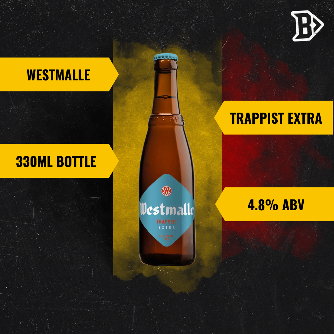 Westmalle Belgian Trappist Extra Blonde 330ml Bottles (12 Pack) - 4.8% ABV - BEERHUNTER