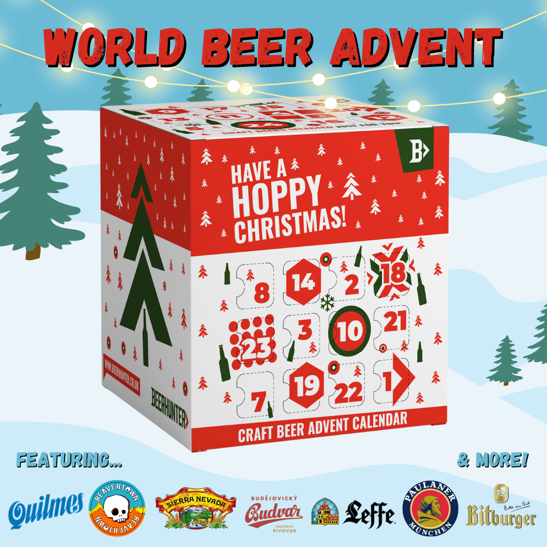 World Craft Beer Advent Calendar of Ale, Lagers &amp; IPA&#39;s 2024 - (24 Pack)