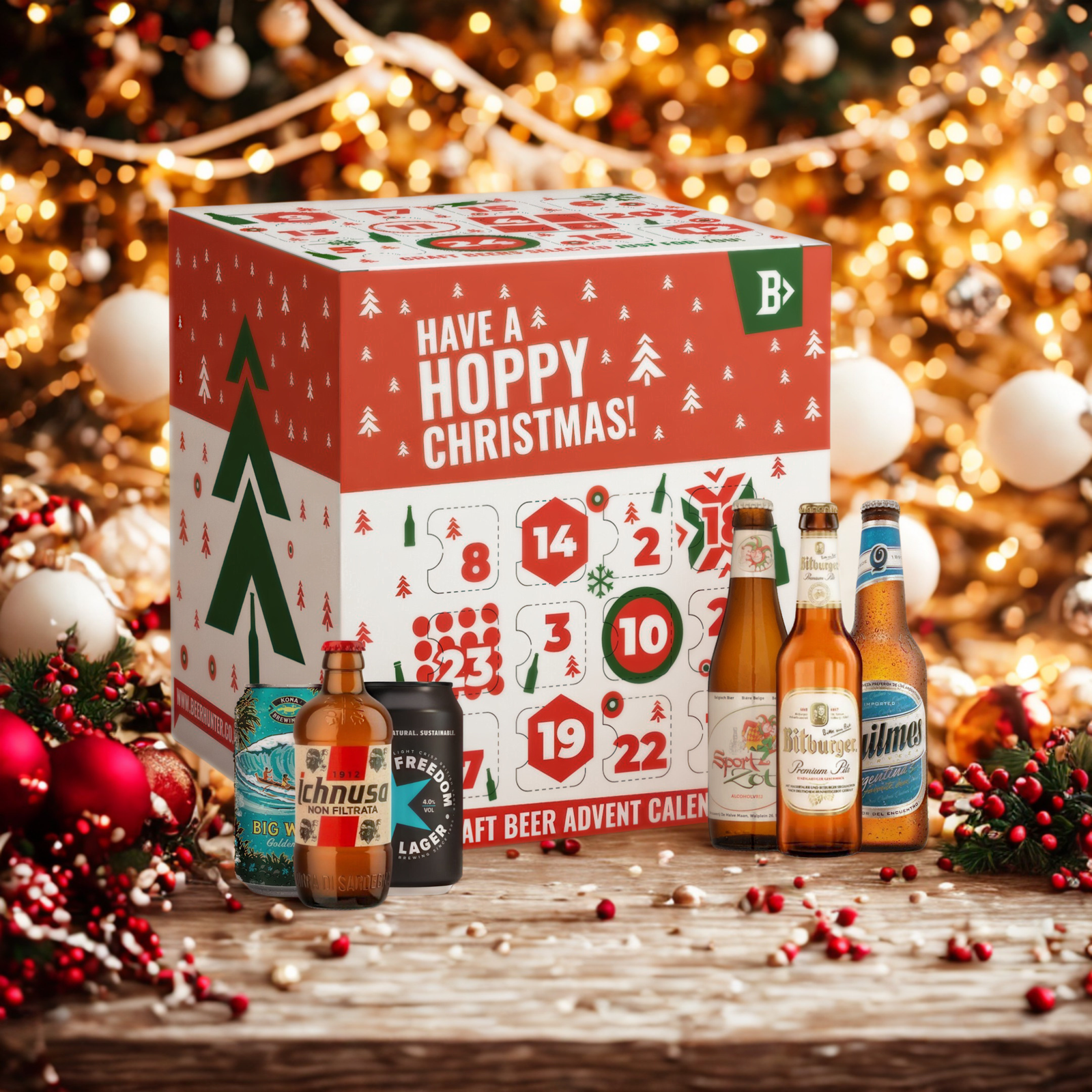 World Craft Beer Advent Calendar 2026 – 24 Premium Beers, Ales, Lagers & IPAs Christmas Countdown (24 Pack)