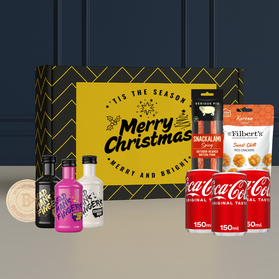 Dead Mans Fingers Rum Gifts For Him Gift Differently Set (3 x 5cl Bottles)