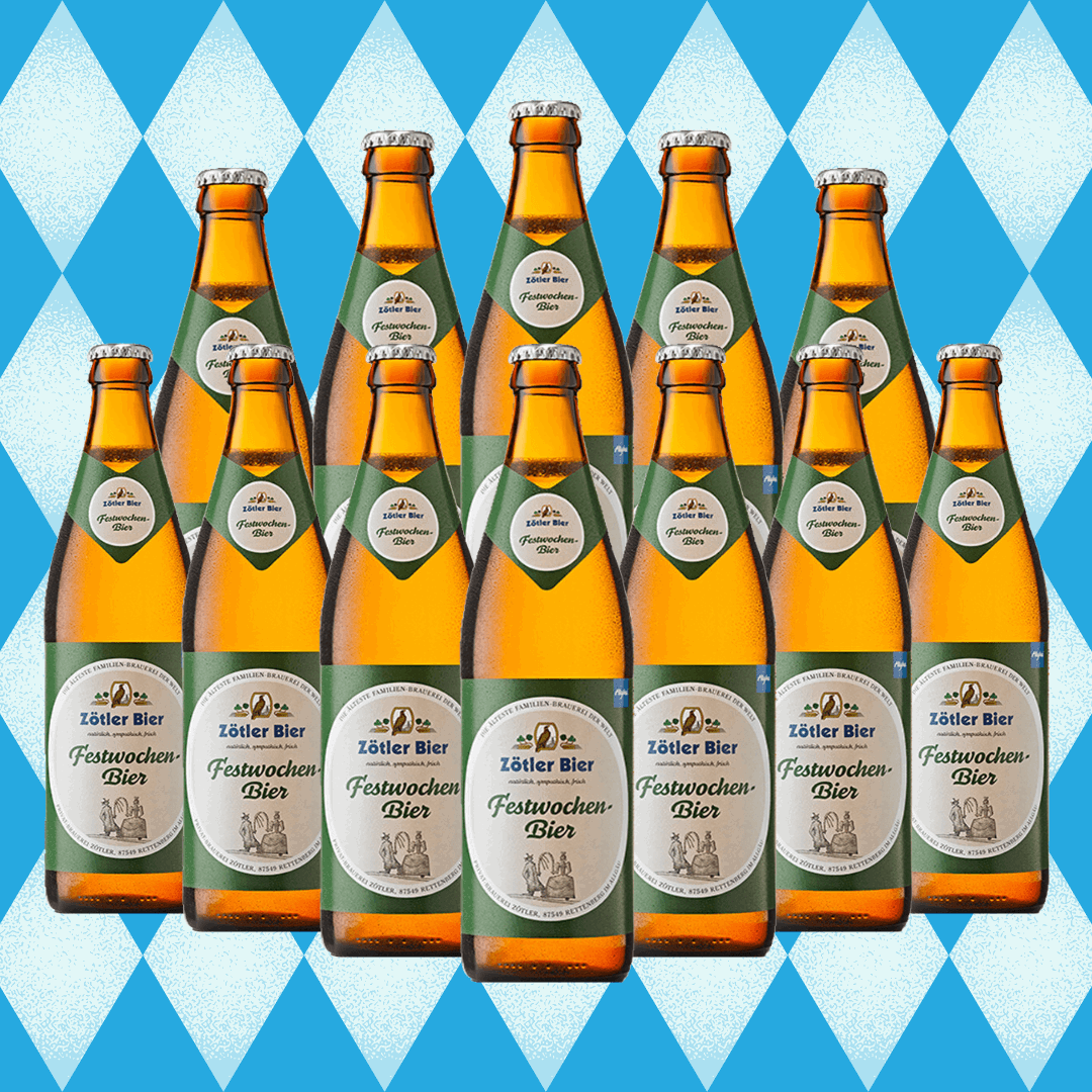 Zotler Festwochen Bier Festbier German Lager 500ml Bottles - 5.8% ABV (12 Pack) - BEERHUNTER