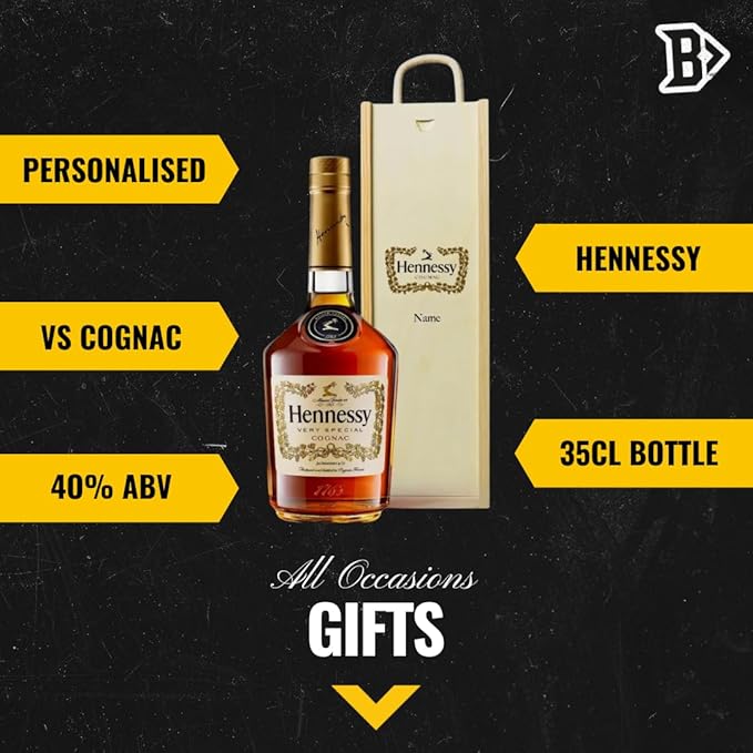 Personalised Hennessy Very Special Cognac Gift Set - 35cl