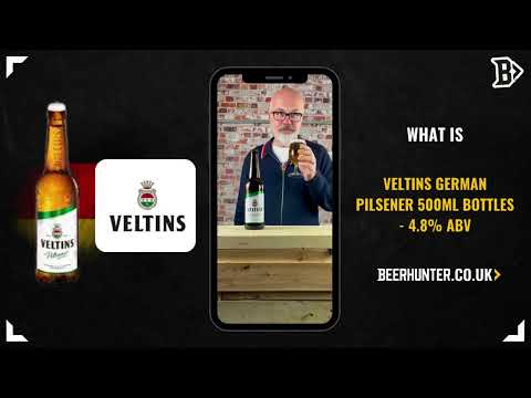 Veltins German Pilsener 500ml Bottles - 4.8% ABV (multipack)