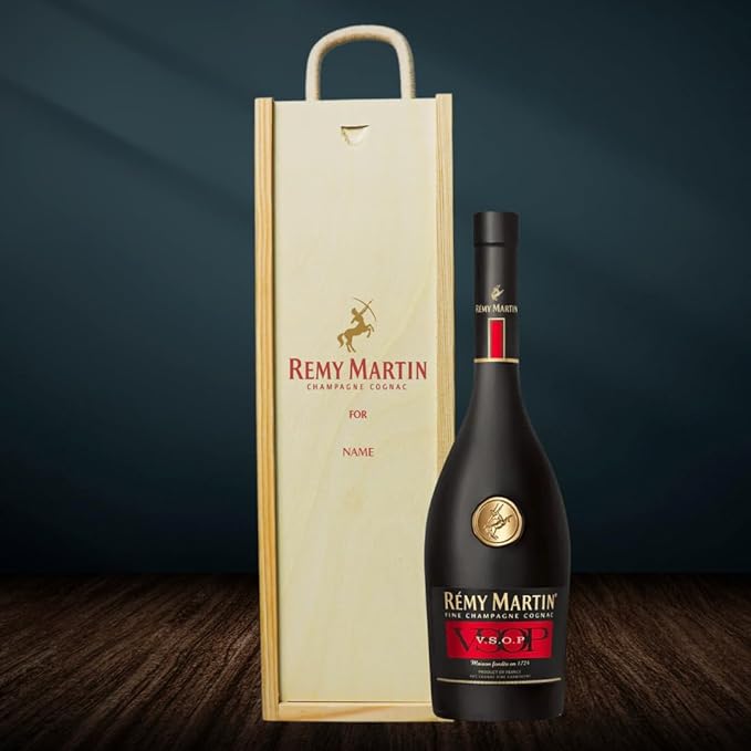 Personalised Remy Martin VSOP Cognac Champagne Gift Set - 35cl (40% ABV)