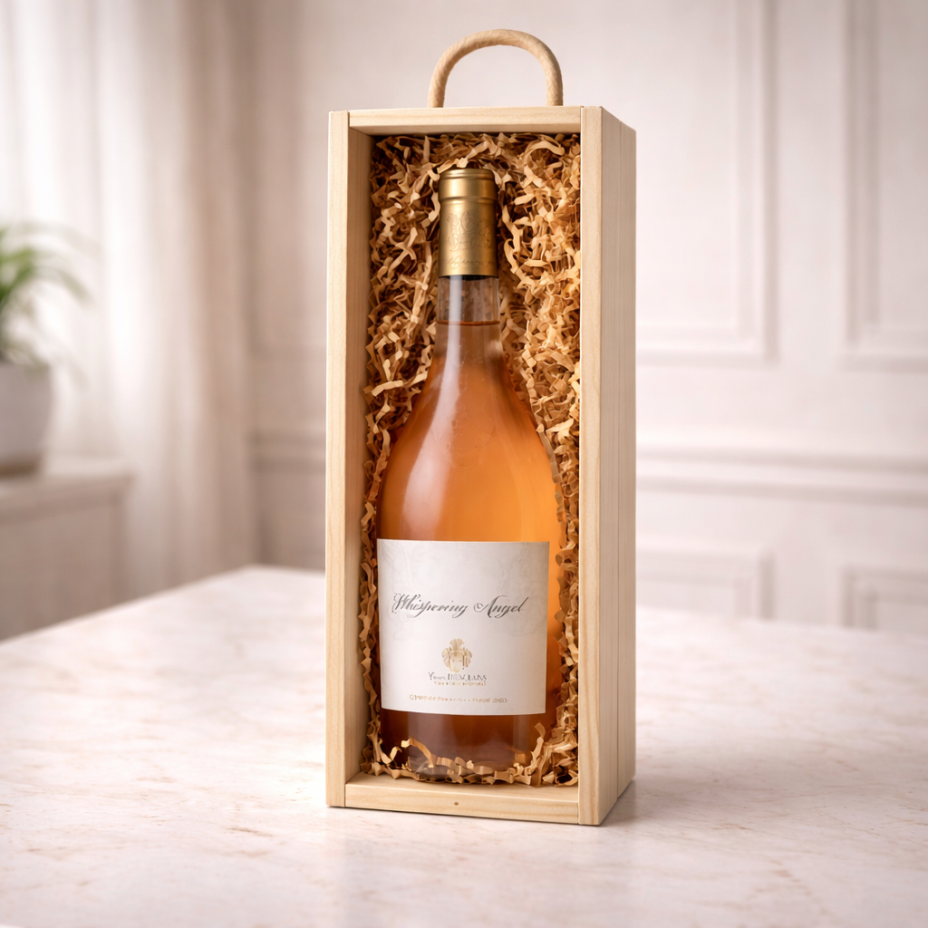 Personalised 18th Birthday Rosé Wine Gift Set – 75cl Provence Rosé with Personalised Lid