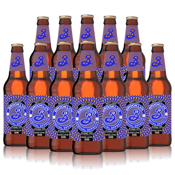 brooklyn lager special effect alochol free 12 pack