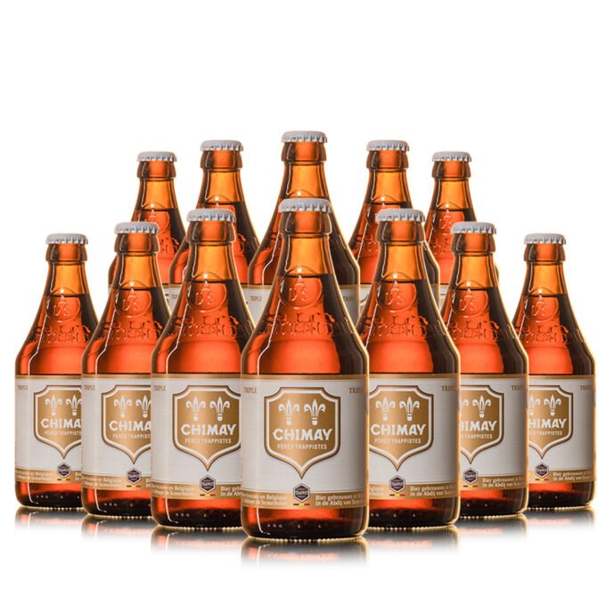 chimay white belgian trappist 12 pack