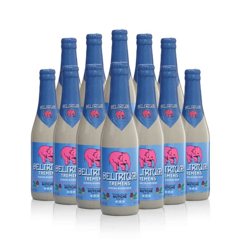 Delirium Tremens Belgian Blonde Strong Ale 330ml Bottles - 8.5% ABV (12 ...