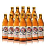 paulaner hefe-weizen german beer 500ml 12 pack