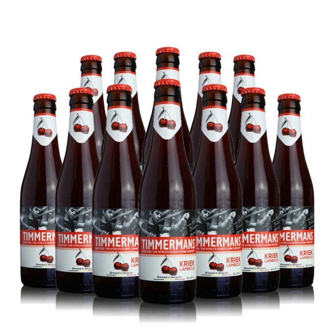 timmermans kriek belgian fruit beer 12 pack
