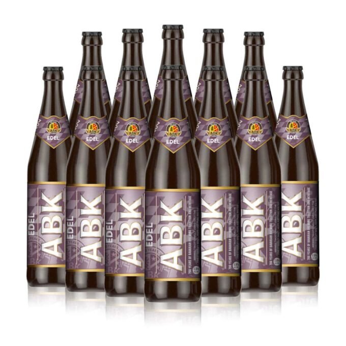 ABK Edel German Beer 500ml Bottles (12 Pack)