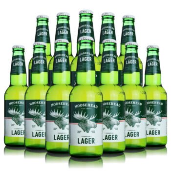 moosehead lager canadian beer 12 pack