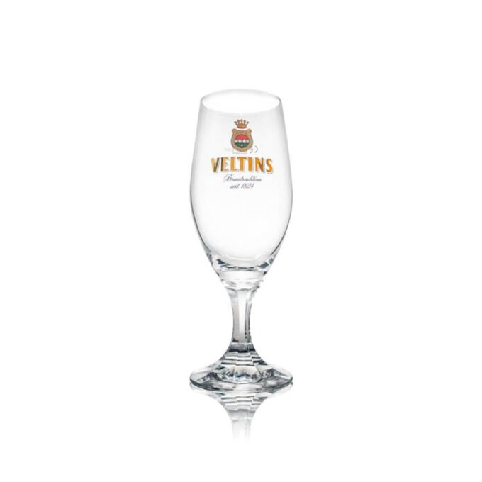 Official Veltins half pint glass, for great German lagers. What better way to drink Veltins than with the perfect Veltins Half Pint Glass.