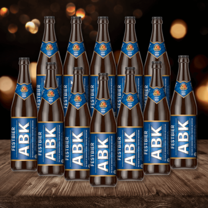 ABK Festbier Limited Edition Lager 500ml Bottles | Beerhunter