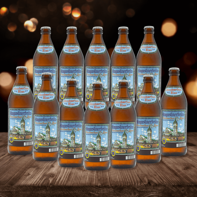 Augustiner München Limited Edition Oktoberfest Beer 500ml Bottles (12 Pack) - 6.3% ABV | Beerhunter