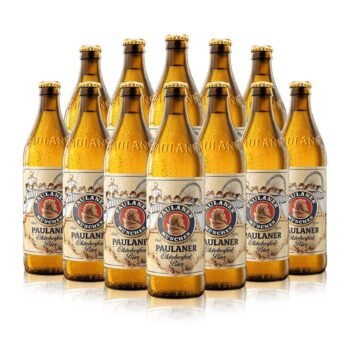 Paulaner Munchen Oktoberfest Bier Limited Edition 500ml Bottles - 6.0% ABV (12 Pack)