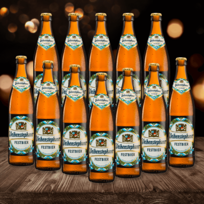 Weihenstephaner Festbier 500ml Bottles - 5.8% ABV (12 Pack) | Beerhunter