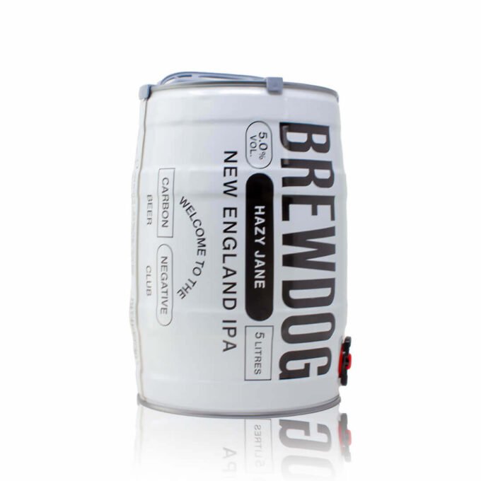 Enjoy this Brewdog Hazy Jane Mini Keg from your comfort of your own home for a perfect pour. This light, golden classic...