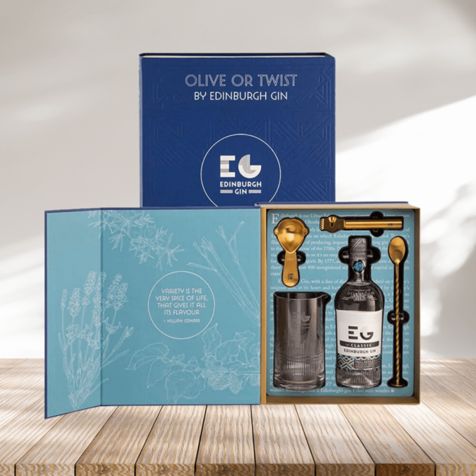 Edinburgh Gin ‘Olive or Twist’ Gift Set