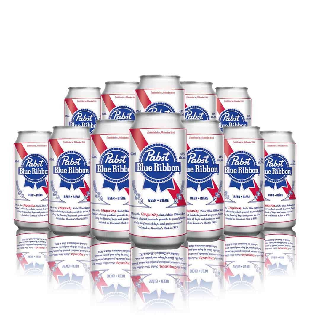 Pabst Blue Ribbon American Pale Lager 473ml Cans