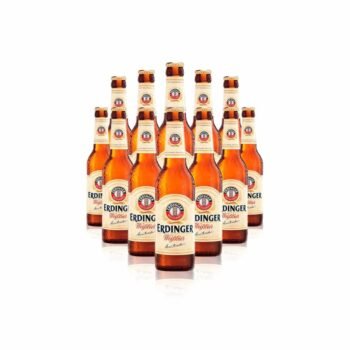 Erdinger Weissbier German Beer 330ml Bottles - 5.3% ABV (12 Pack)