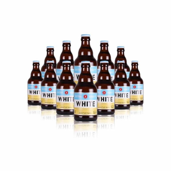Vedett Belgian Extra White Beer 330ml Bottles - 4.7% ABV (12 Pack)