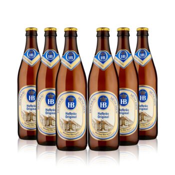 Hofbrau German Lager 500ml Bottles (6 Pack)