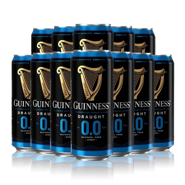 Guinness Draught Alcohol Free 440ml Cans 12 Pack 00 Abv 