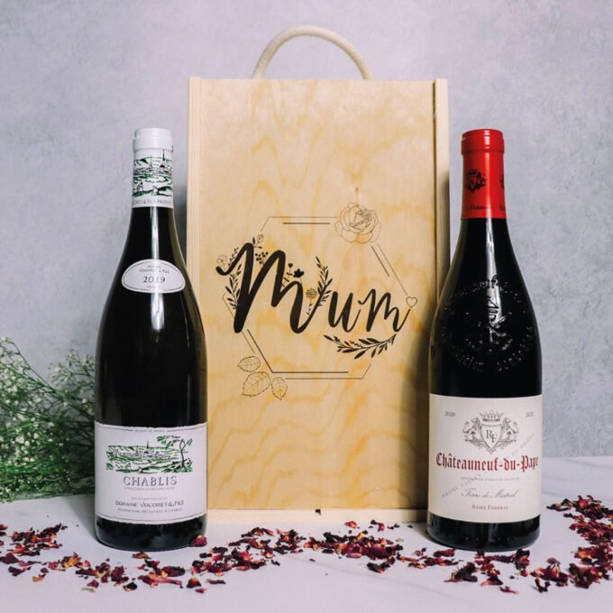 Mother's Day Luxury Red & White Wine Gift Set - 75cl | Beerhunter