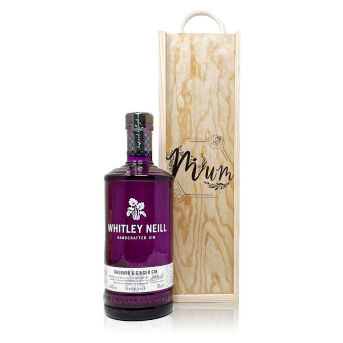 Mother's Day Whitley Neill Rhubarb & Ginger Gin Gift Set - 70cl | Beerhunter