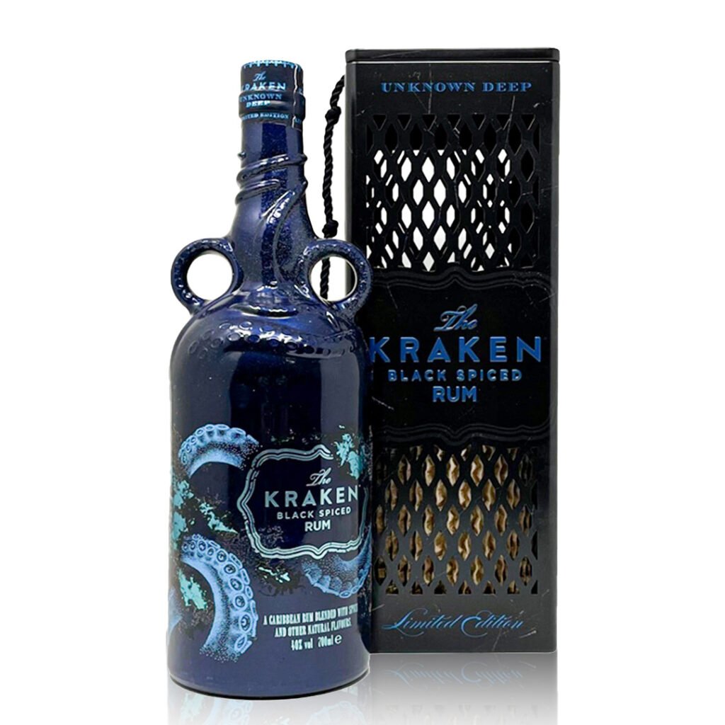 Kraken Spiced Rum Limited Edition Deep Sea Bioluminescence Gift Set